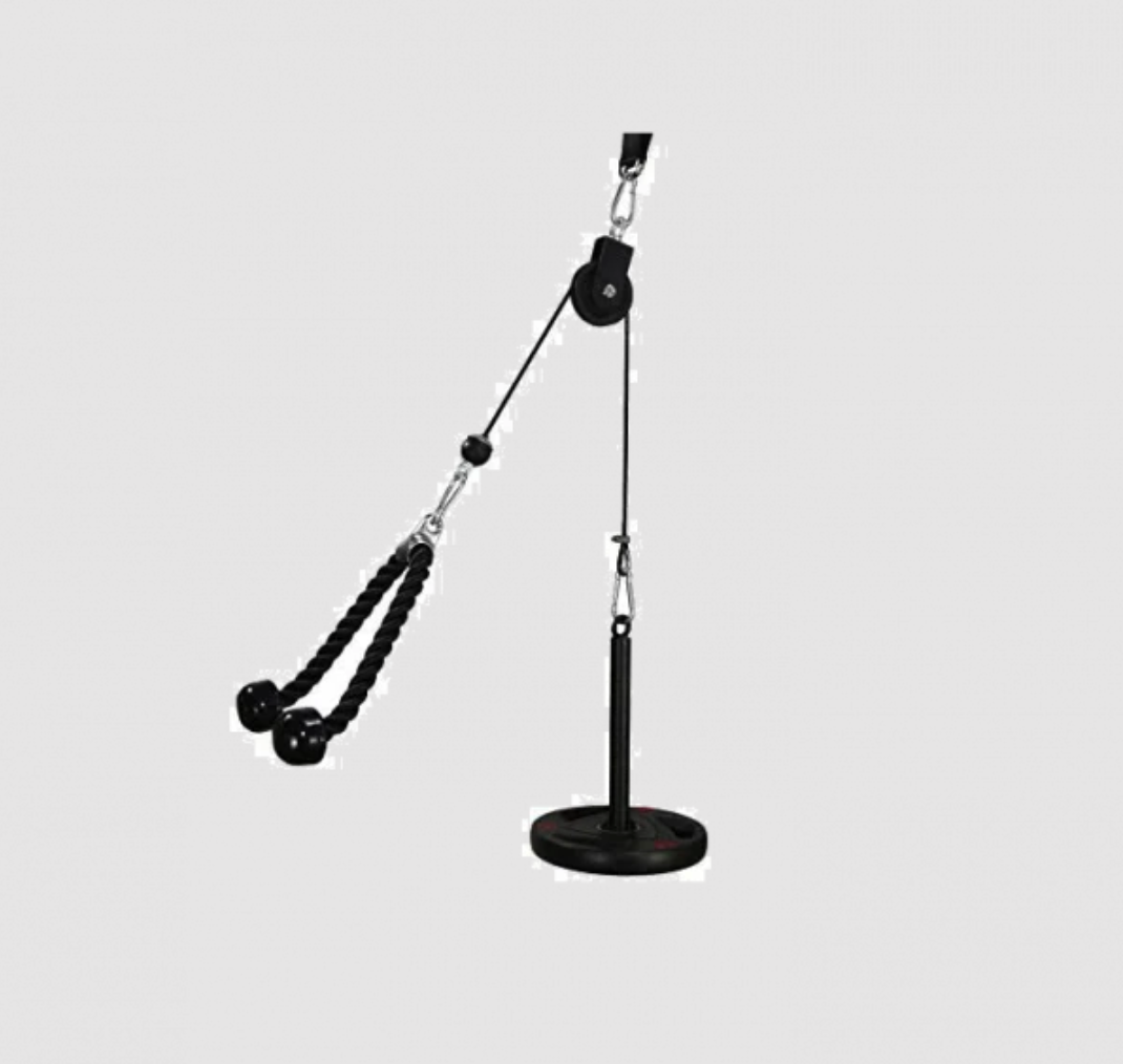Système de poulies portatives Ironax Lat et Lift - Fitness Dépôt +