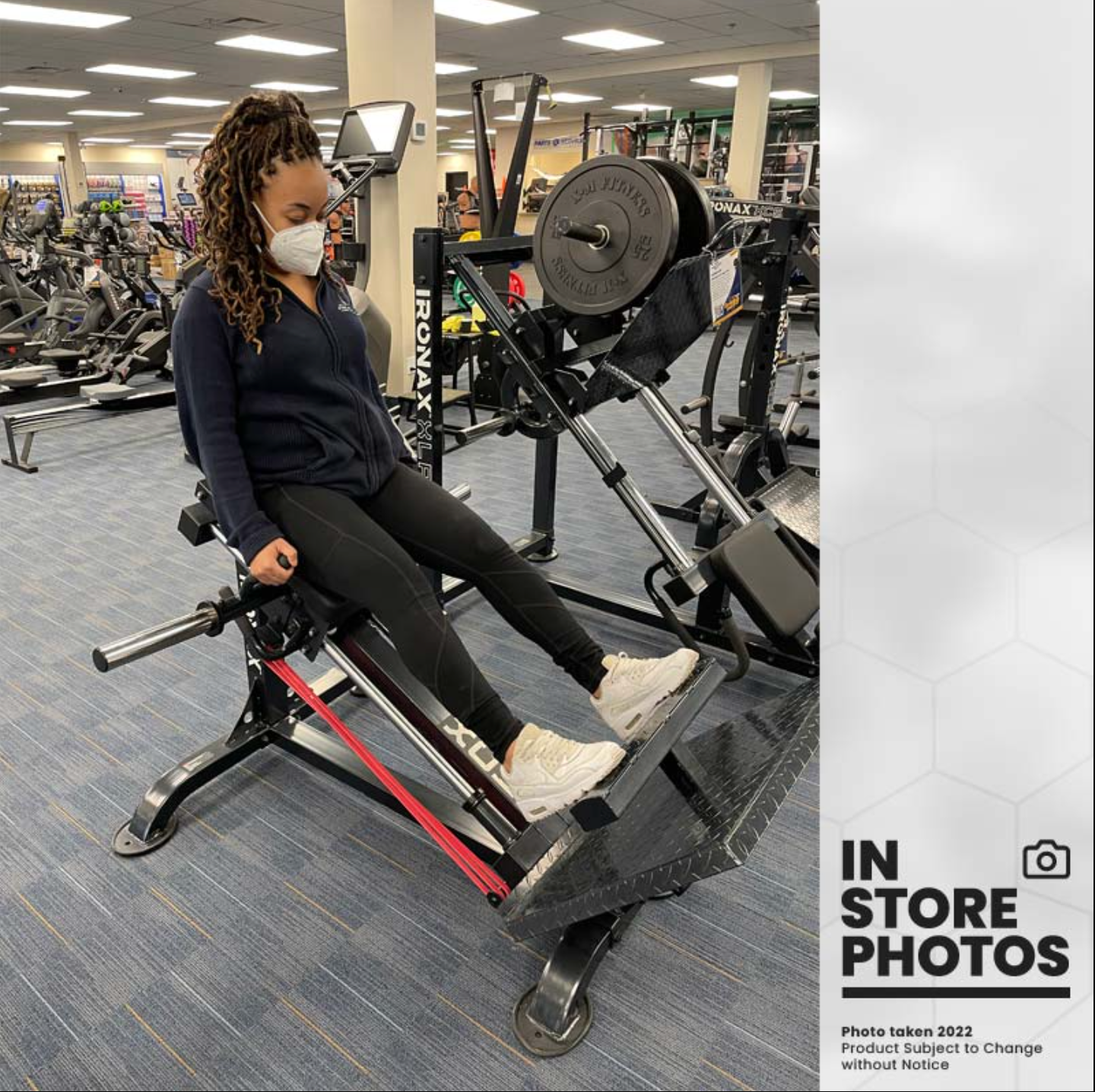 Traîneau compact à pattes IRONAX XCL - Fitness Dépôt +