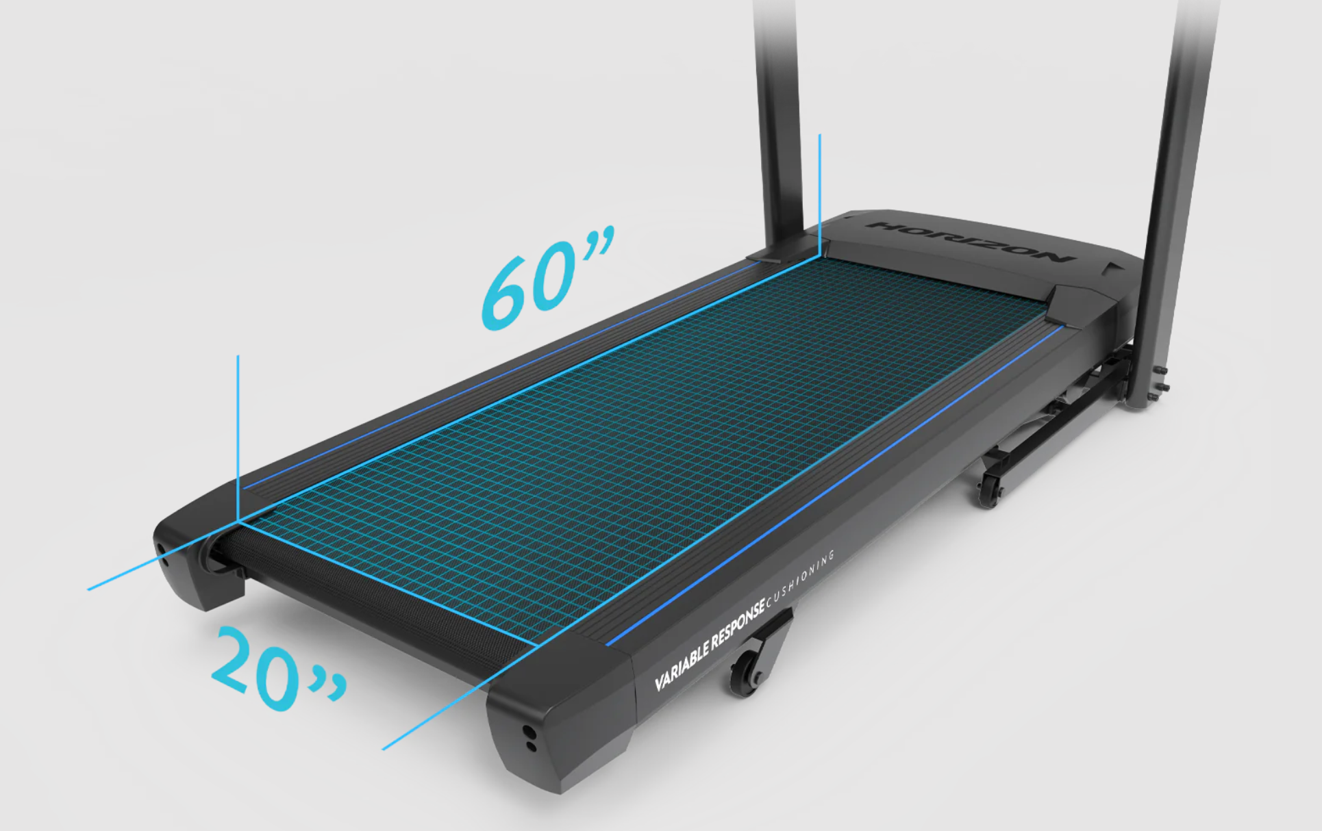Tapis de course Horizon T202 - Fitness Dépôt +