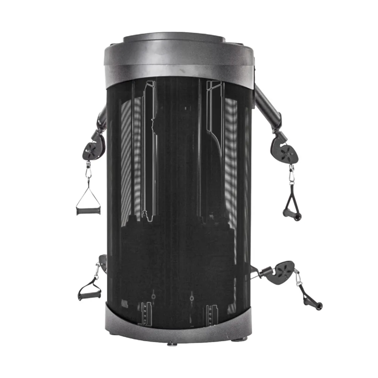 Machine commerciale de presse double pour la poitrine et les épaules Inspire Fitness, 2 x 150 - Fitness Dépôt +