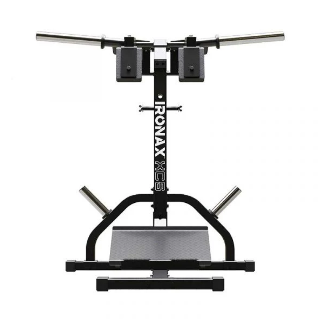Station de squat et de mollets à effet de levier IRONAX XCS - Fitness Dépôt +