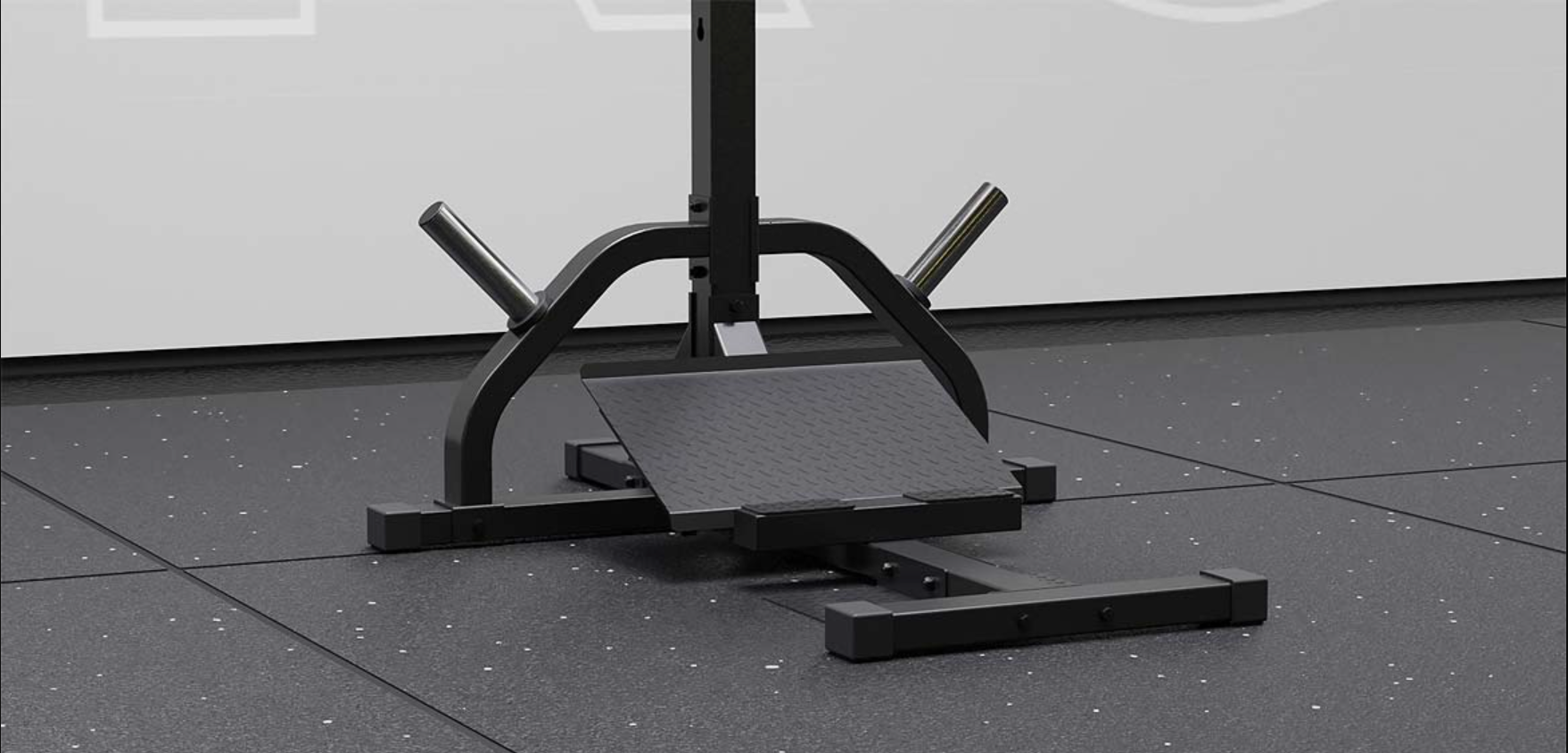 Station de squat et de mollets à effet de levier IRONAX XCS - Fitness Dépôt +
