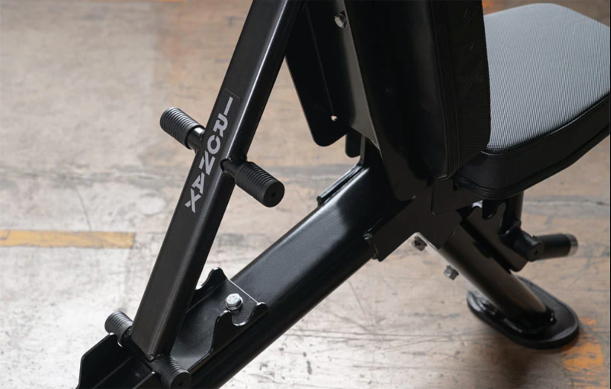 Banc FID IRONAX XFID1 avec (l'option extension  des jambes / flexion des jambes) - Fitness Dépôt +