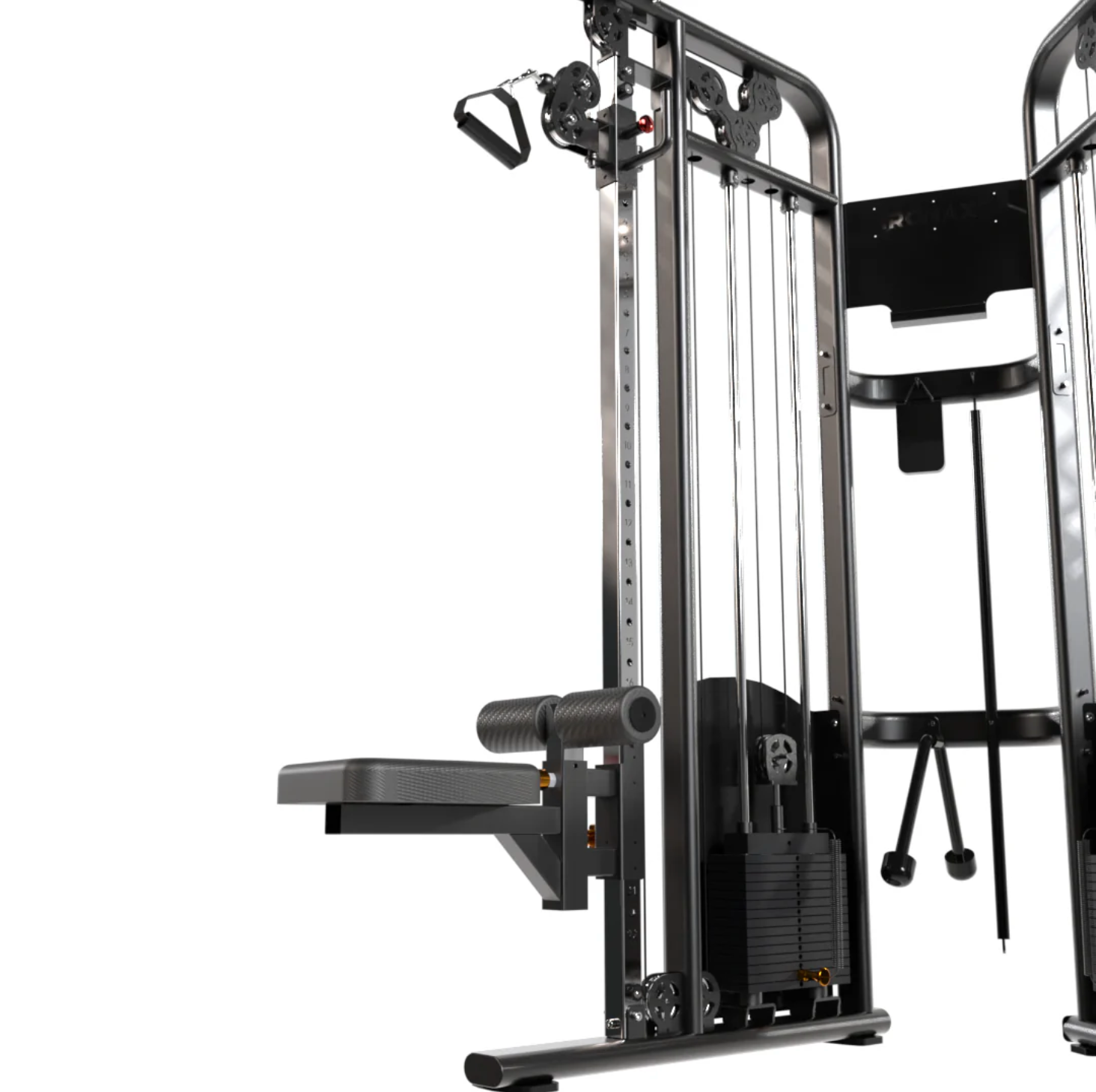 FIXATION DE BANC LAT IRONAX XFT - Fitness Dépôt +