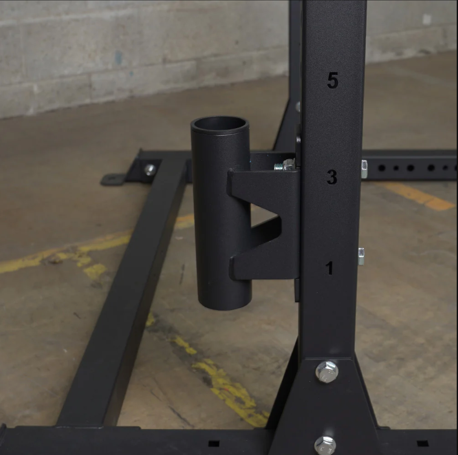 SUPPORT DE BARRE OLYMPIQUE IRONAX XPX - Fitness Dépôt +