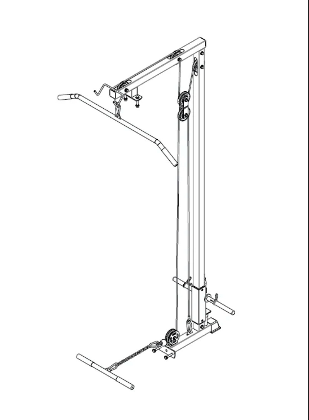 Module complémentaire Ironax XP1 Lat - Fitness Dépôt +
