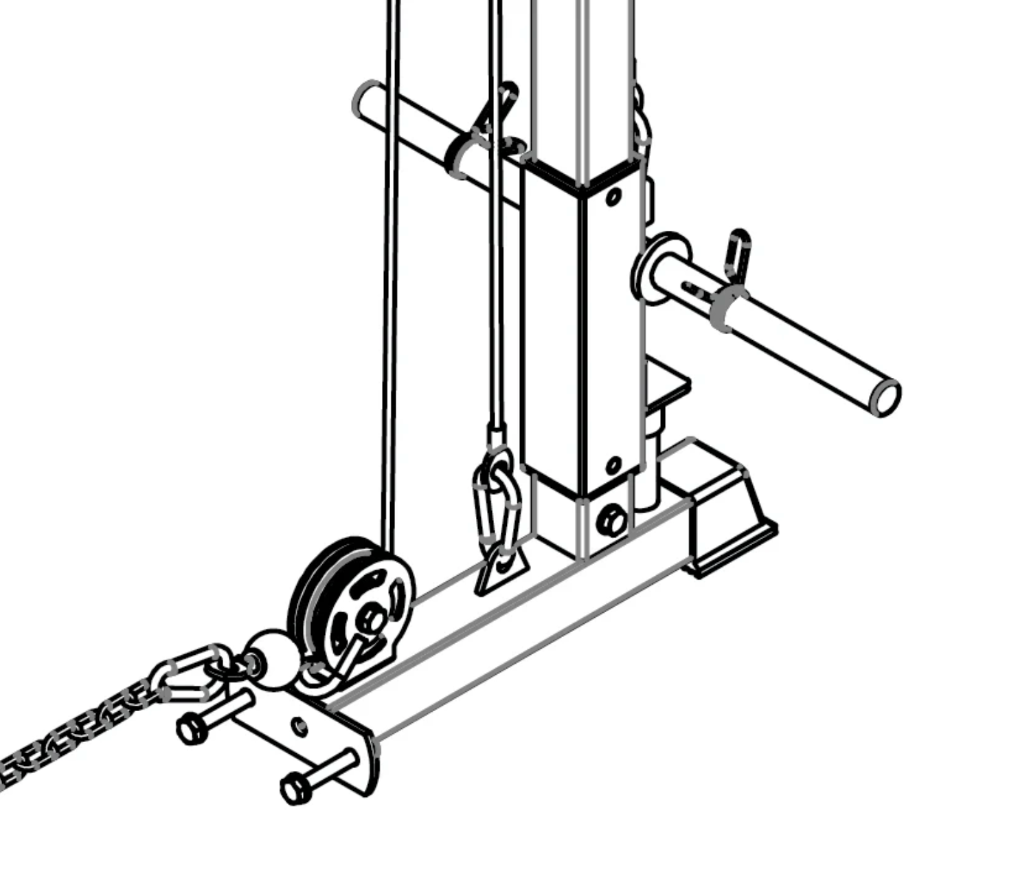 Module complémentaire Ironax XP1 Lat - Fitness Dépôt +