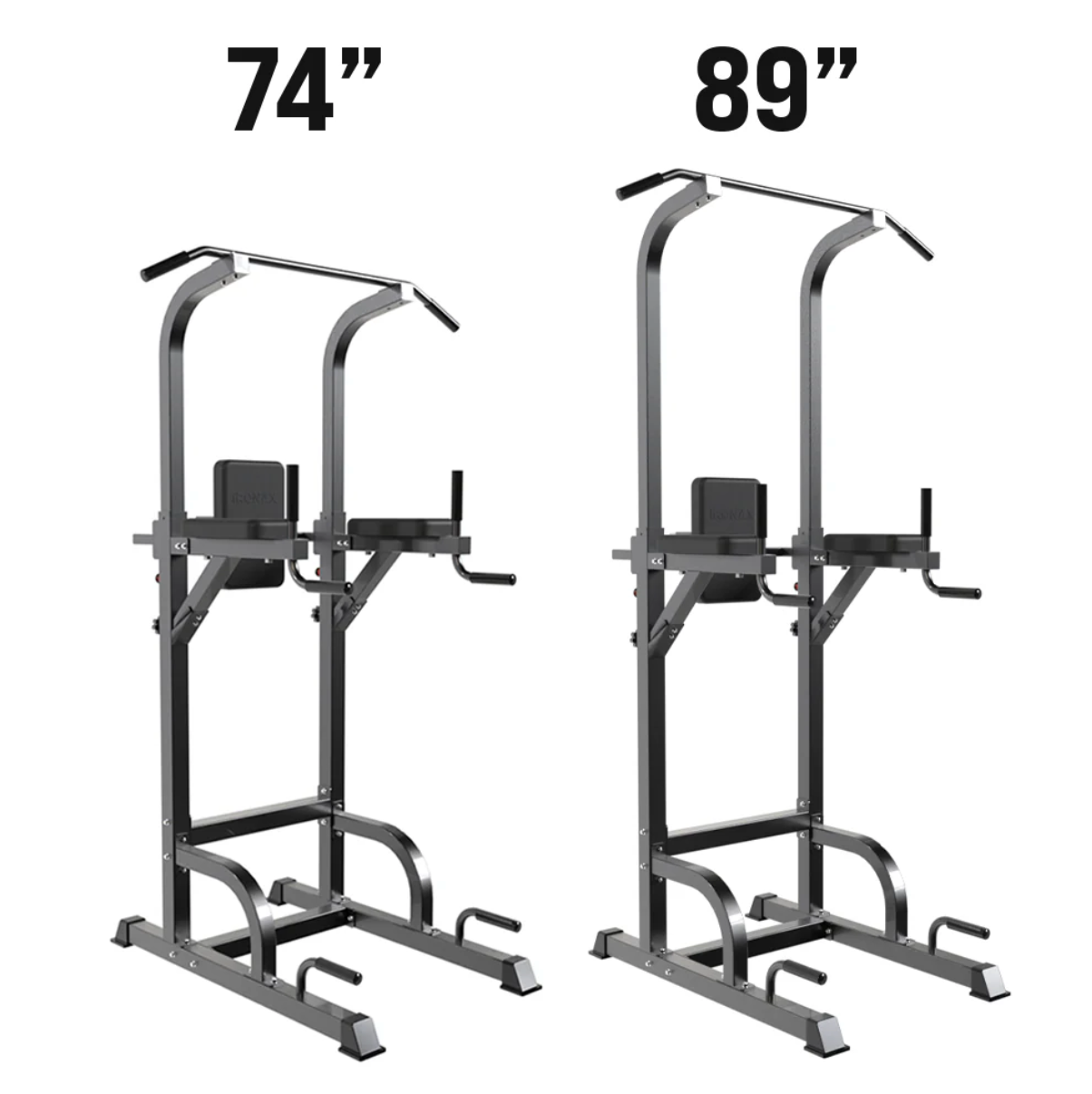 Relevés de genoux verticaux/tractions à la barre fixe IRONAX XKR - Fitness Dépôt +