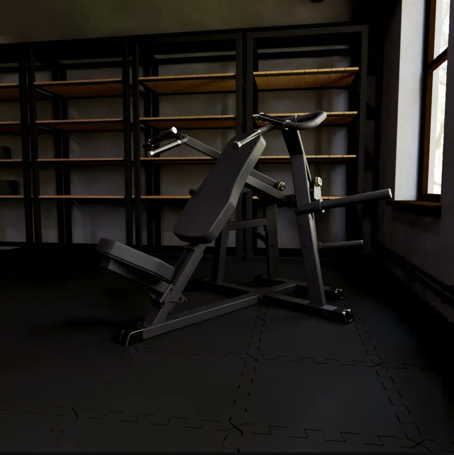 Presse à épaules assise IRONAX XC - SSP - Fitness Dépôt +