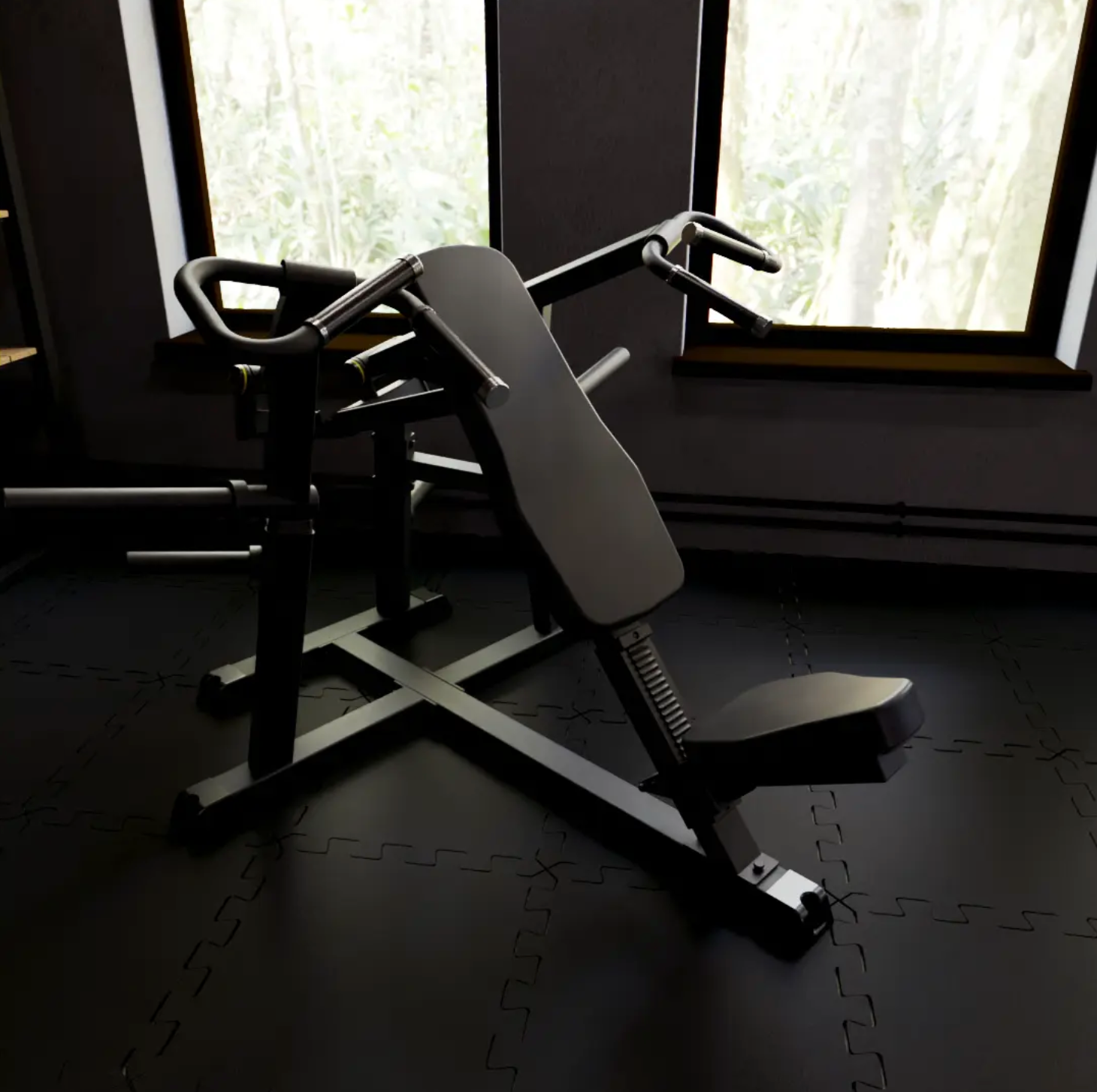 Presse à épaules assise IRONAX XC - SSP - Fitness Dépôt +