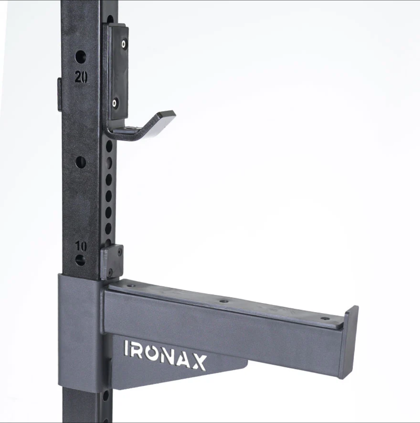 OPTION DE SÉCURITÉ POUR RACK À SQUAT IRONAX XS1 - Fitness Dépôt +