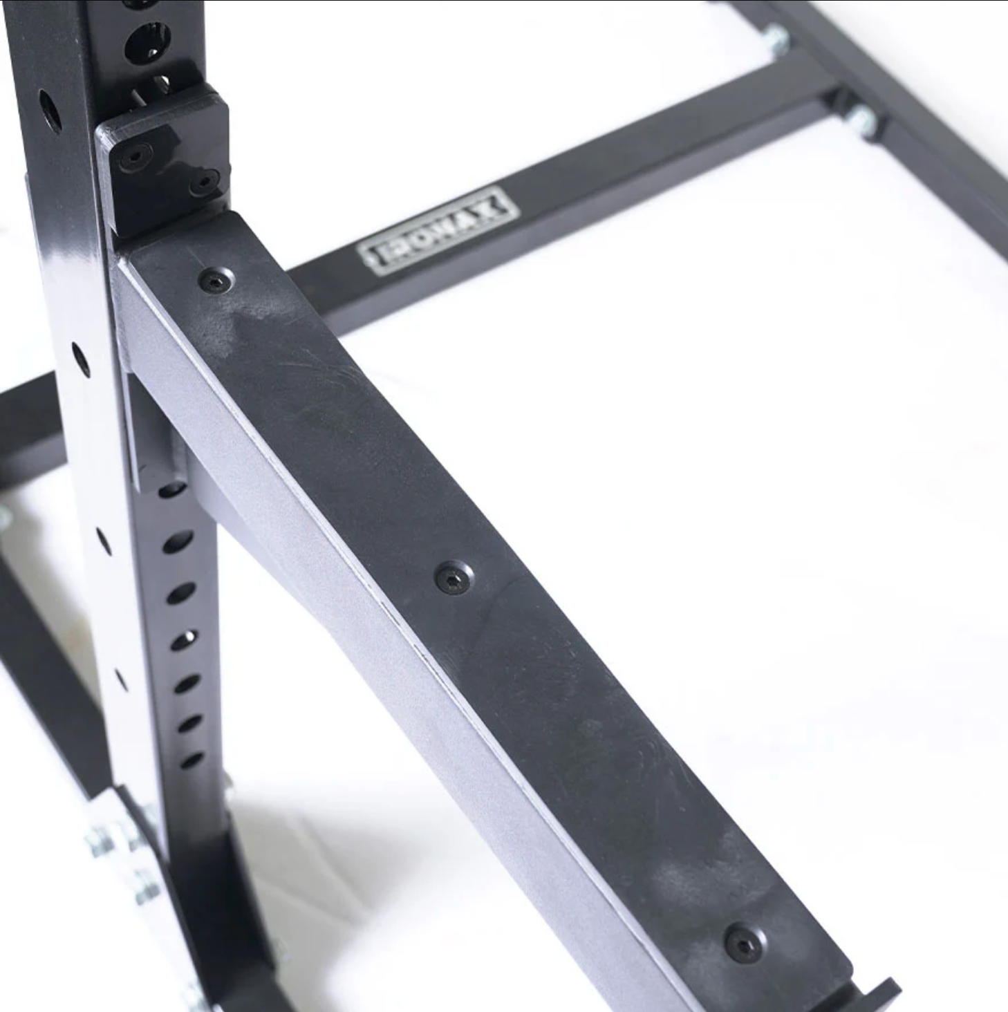 OPTION DE SÉCURITÉ POUR RACK À SQUAT IRONAX XS1 - Fitness Dépôt +