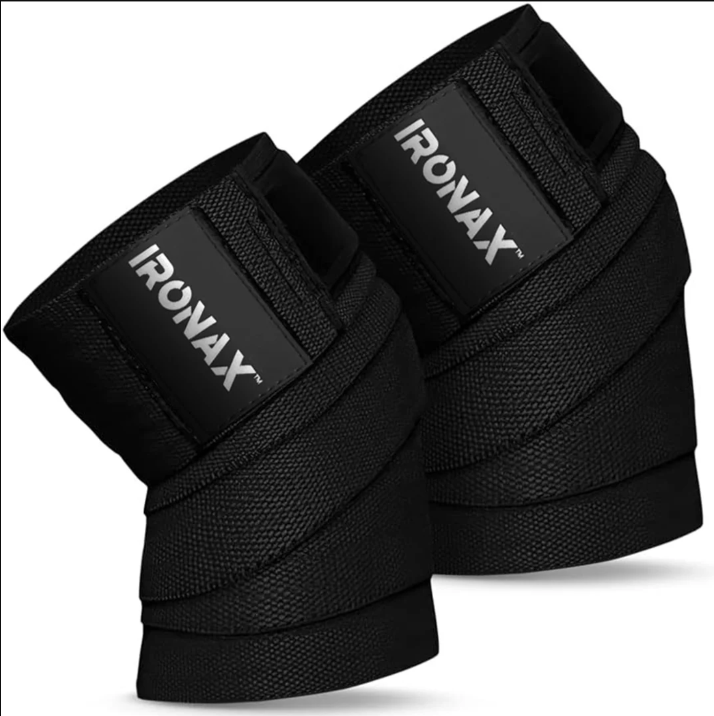 IRONAX - Bandes pour les genoux - Fitness Dépôt +