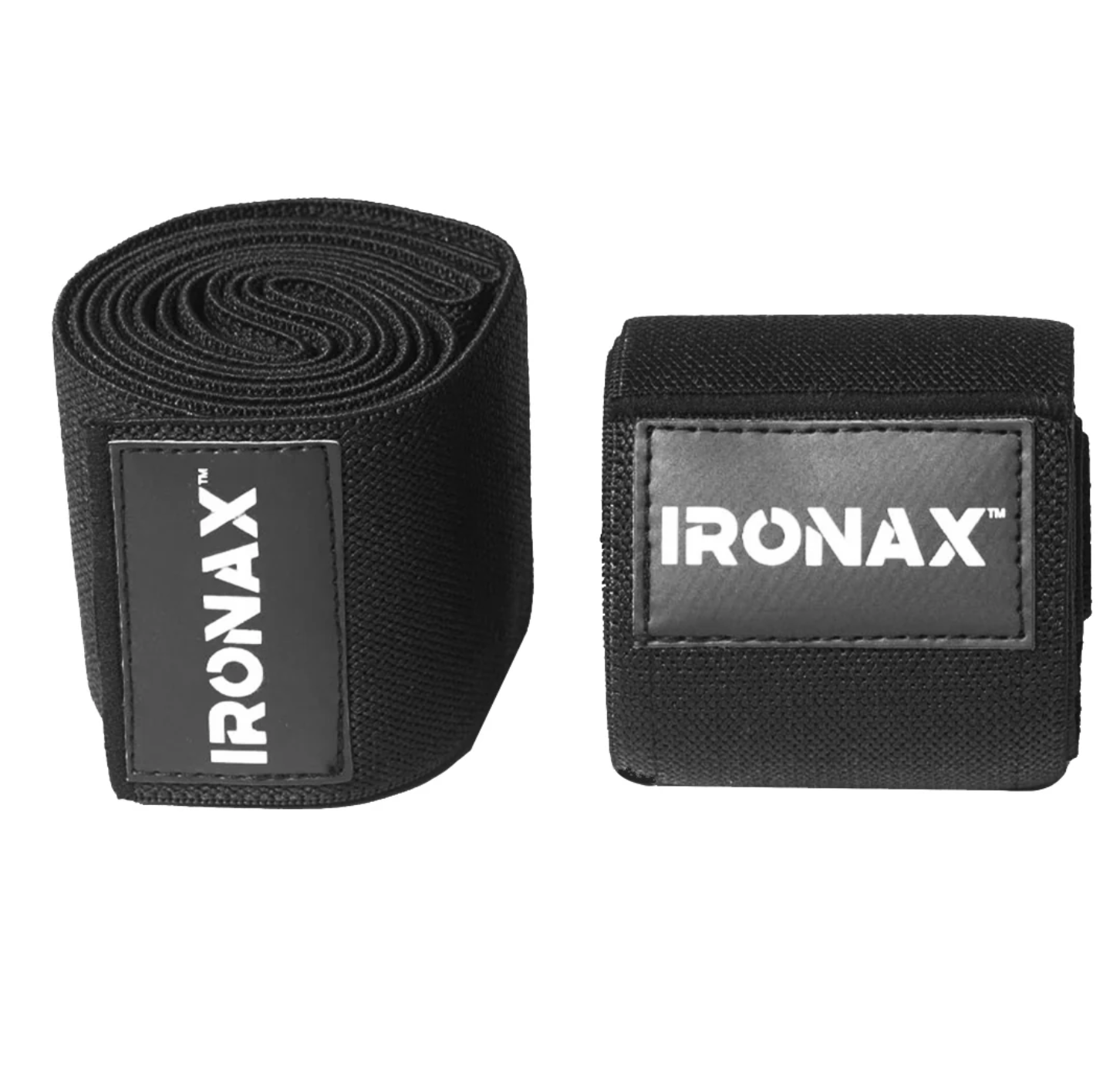 IRONAX - Bandes pour les genoux - Fitness Dépôt +