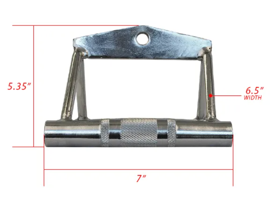 Triangle de mentonnage chromé de luxe Northern Lights - Fitness Dépôt +