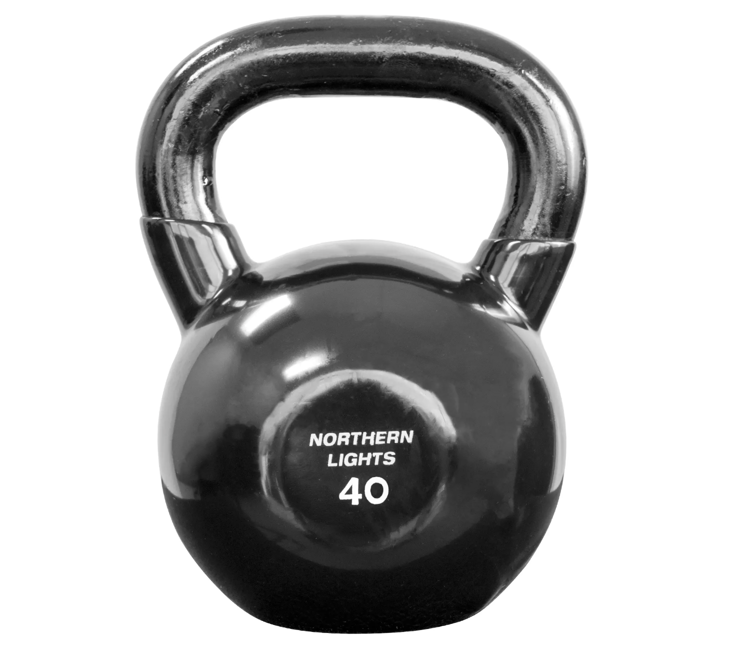 Kettlebell ronde recouverte de vinyle Northern Lights - Fitness Dépôt +