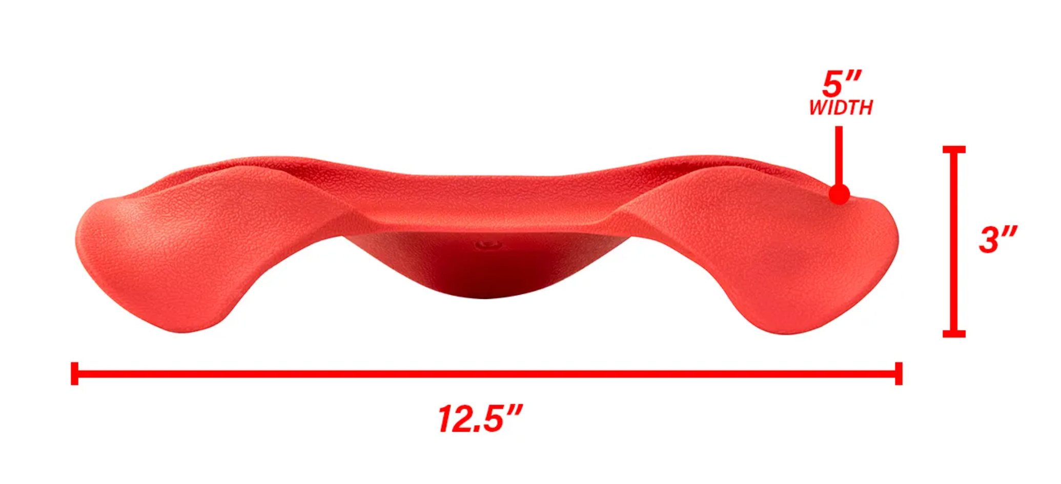 Protecteur de cou pour haltères Manta Ray - Rouge doux - Fitness Dépôt +