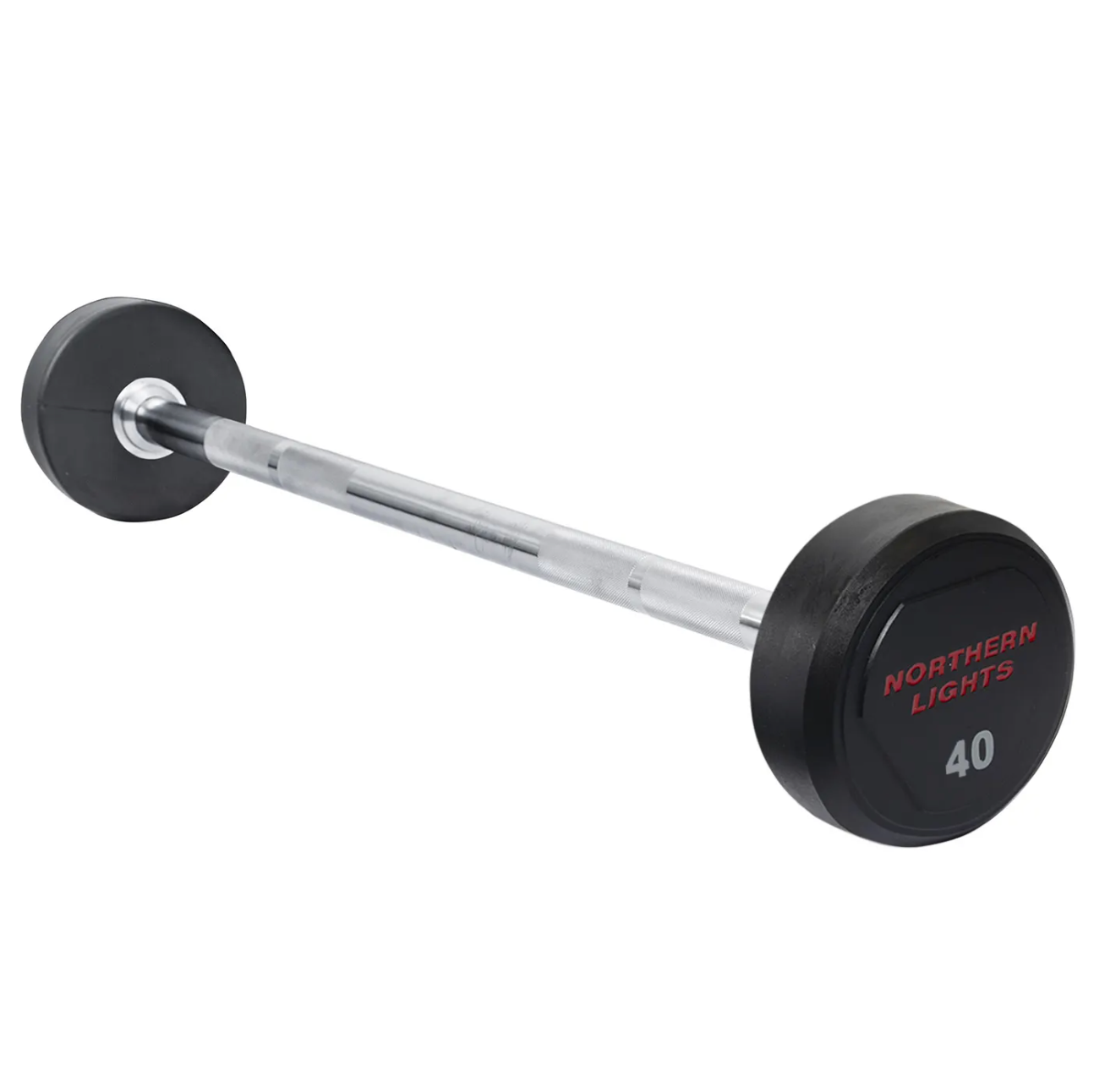 Barre fixe en uréthane avec logo Northern Lights NL - Fitness Dépôt +