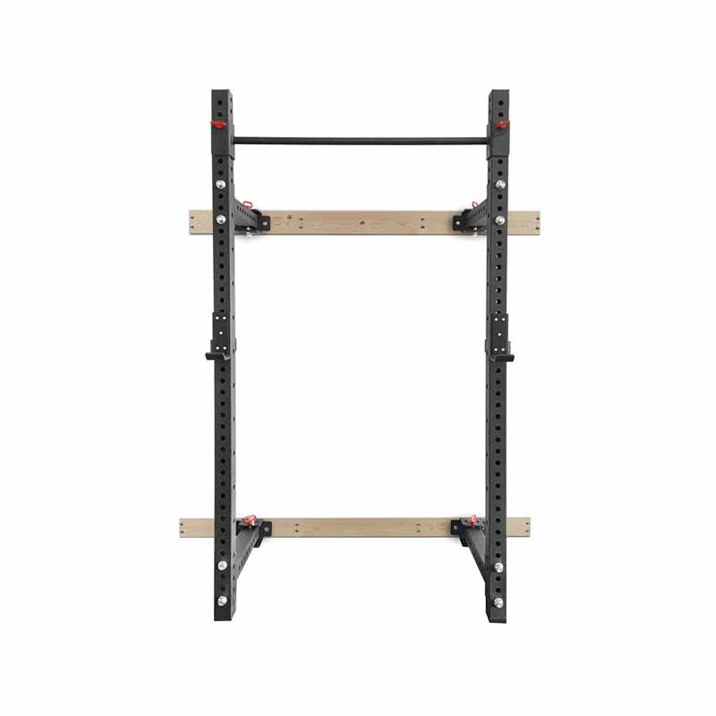 TPWOD Support à Squat mural rétractable - Fitness Dépôt +