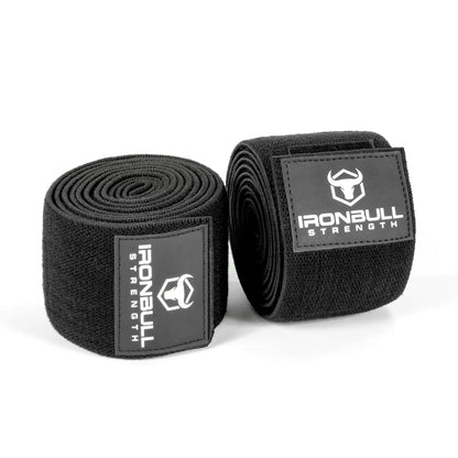 Unleash Knee Wraps - 2m (78") / Black - Fitness Dépôt +
