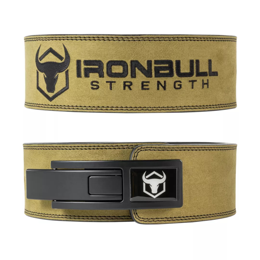 Unleash 10mm 4" Lever Belt - Milspec Green / 3XL - Fitness Dépôt +
