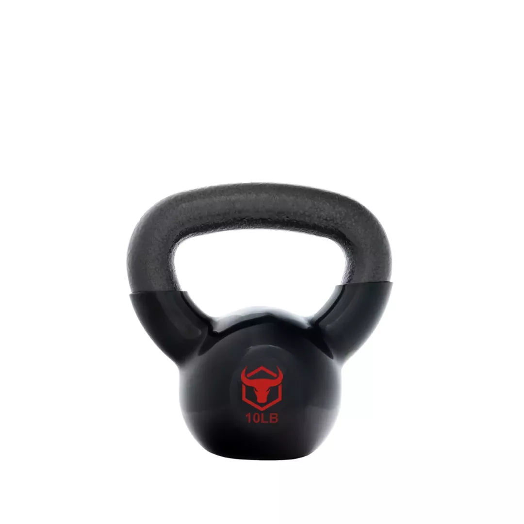 Kettlebells - Vinyl Coated - 10lb - Fitness Dépôt +