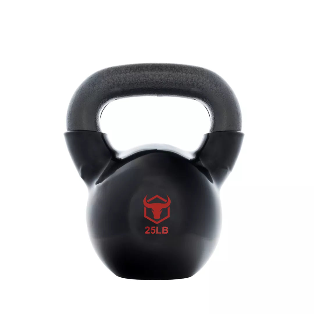 Kettlebells - Vinyl Coated - 25lb - Fitness Dépôt +