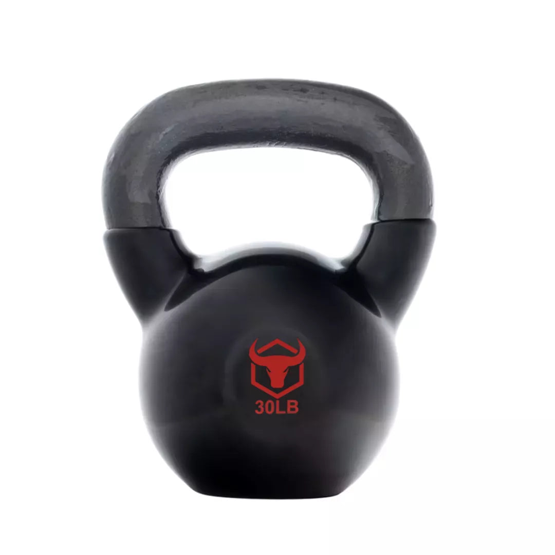 Kettlebells - Vinyl Coated - 30lb - Fitness Dépôt +