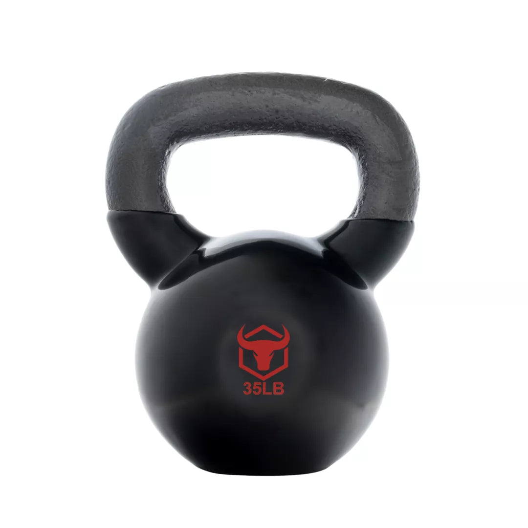 Kettlebells - Vinyl Coated - 35lb - Fitness Dépôt +
