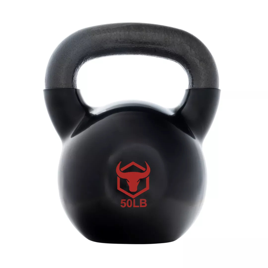Kettlebells - Vinyl Coated - 50lb - Fitness Dépôt +