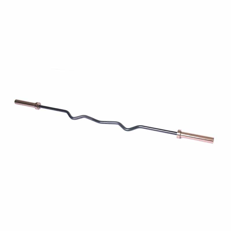 BARRE DE CURL EZ RACKABLE XM GOLD - Fitness Dépôt +