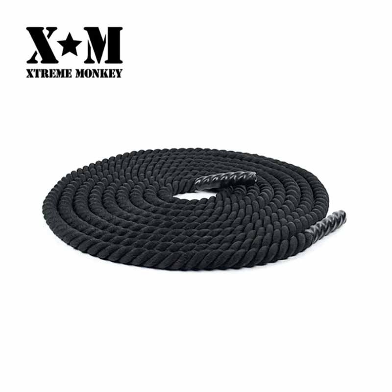 Battle Rope : Gym Rope 50’ : 1.5” d’épaisseur - Fitness Dépôt +