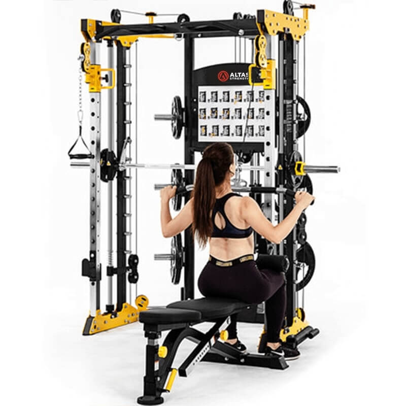 Smith Machine Altas AL-3059 - Fitness Dépôt +
