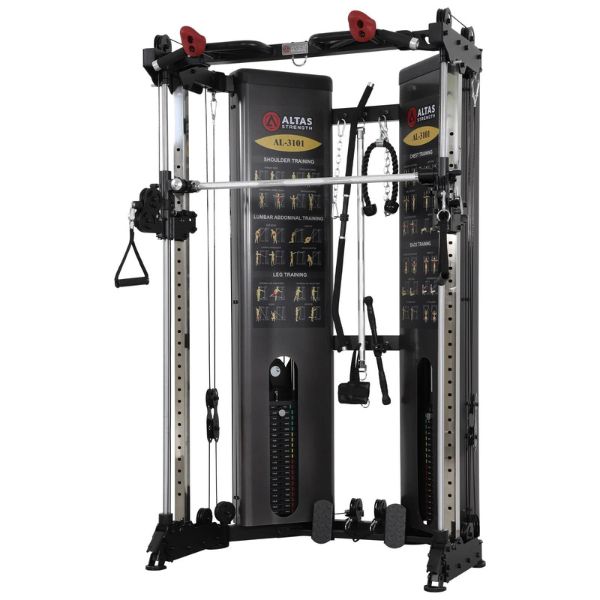 Smith Machine pliable Altas AL-3101 - Fitness Dépôt +