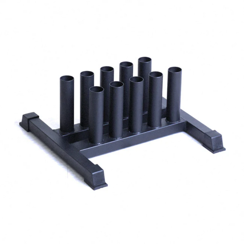 Rangement vertical pour 10 barres olympique - Fitness Dépôt +