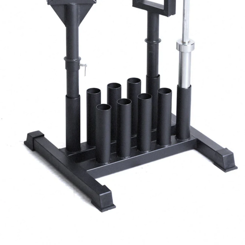 Rangement vertical pour 10 barres olympique - Fitness Dépôt +