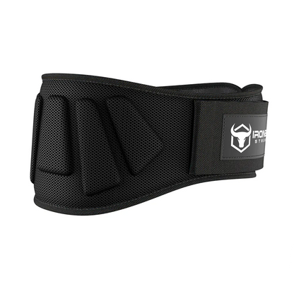 6" Reinforced Nylon Lifting Belt - Black / XL - Fitness Dépôt +