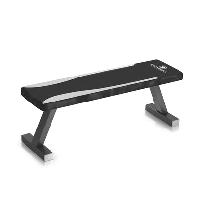 Lite Flat Bench - Black/White - Fitness Dépôt +