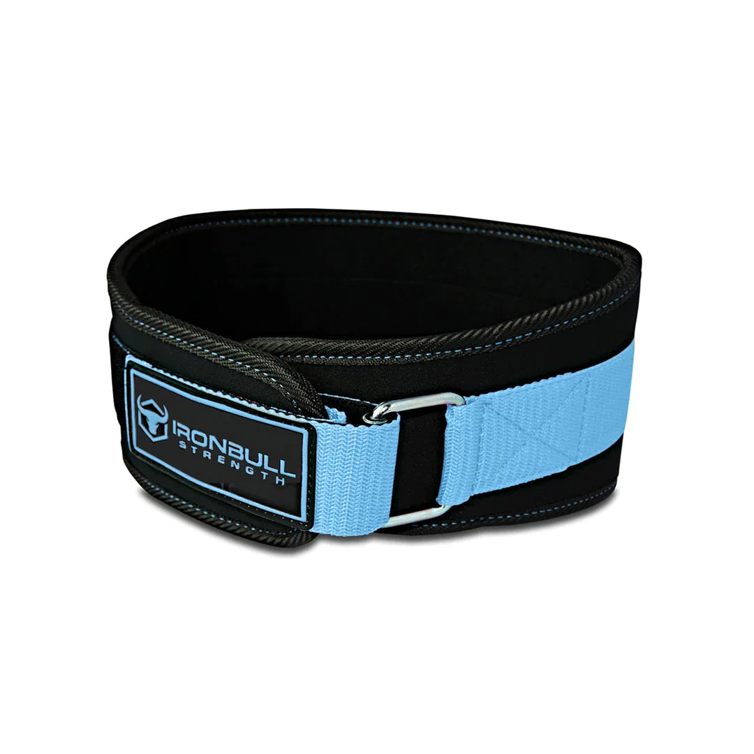 Women Weightlifting Belt - Black/Olympic Blue / Large - Fitness Dépôt +