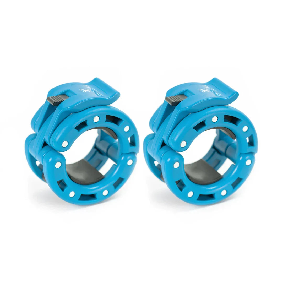 Barbell Collars V2 - Olympic Blue - Fitness Dépôt +