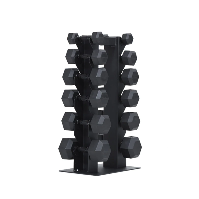 Support d'haltères vertical XM - 6 paires - Fitness Dépôt +