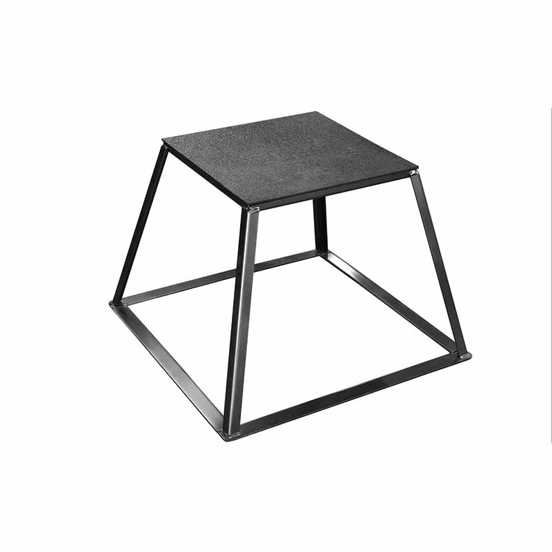 Boîte Plyo Northern Lights, cadre en acier, dessus en caoutchouc, 18" - Fitness Dépôt +