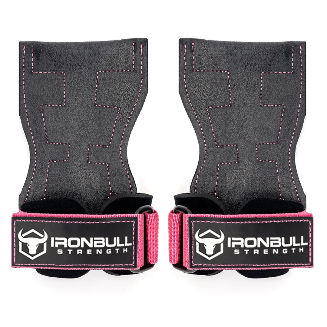 EZ Gripz V2 - Black/Pink / Large - Fitness Dépôt +