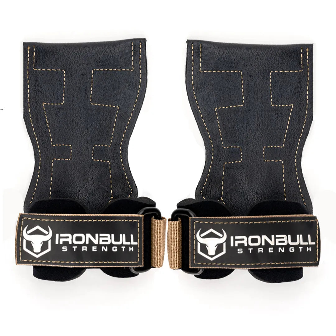 EZ Gripz V2 - Black/Tan / Medium - Fitness Dépôt +