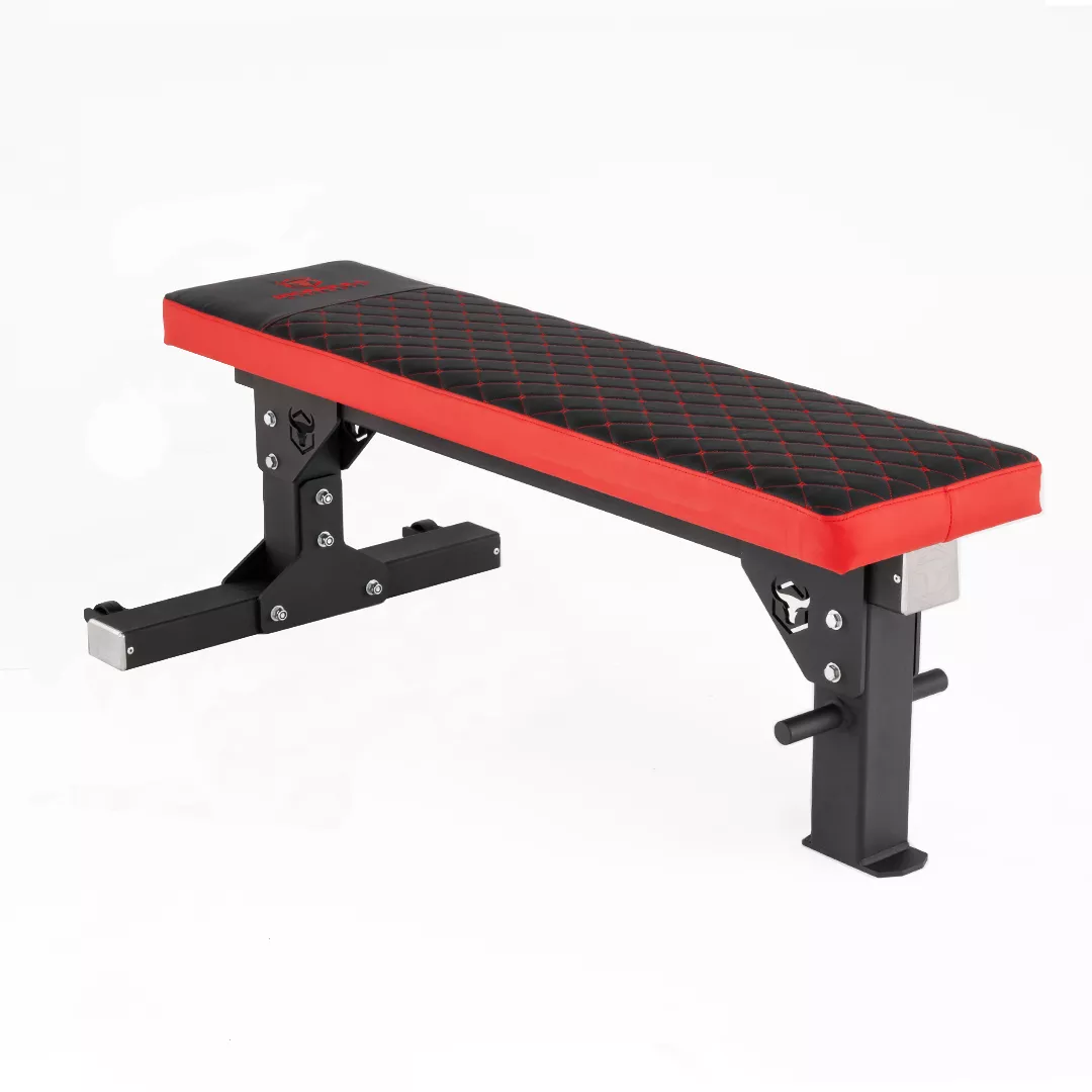 FWB Flat Bench - Red - Fitness Dépôt +
