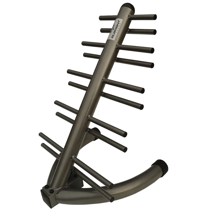 Support d'haltères vertical pour haltère en vinyle/néoprène Element Fitness - Fitness Dépôt +