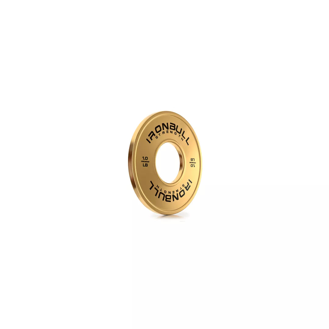 Premium Gold Weight Plates & Sets (LB) - 1LB Pair - Fitness Dépôt +
