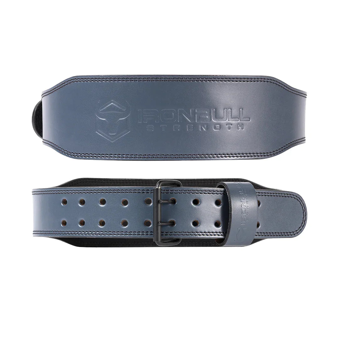 Unleash 7mm Leather Lifting Belt - Grey / Medium - Fitness Dépôt +
