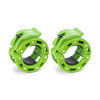 Barbell Collars V2 - Green - Fitness Dépôt +