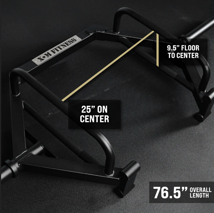 XM Fitness Step Through Olympic Hex / Trap Bar - Fitness Dépôt +